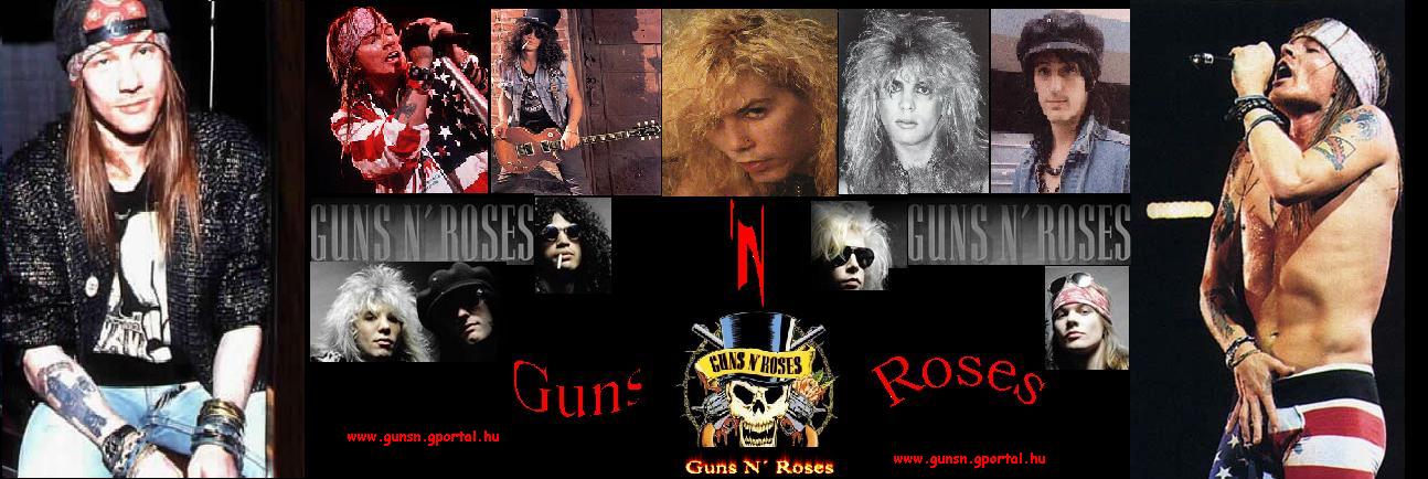 ------------------------------------------------------------->Guns ' N Roses<---------------------------------------------